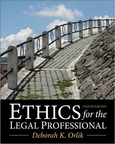 Ethics for the Legal Professional (8th Edition) - Orginal Pdf